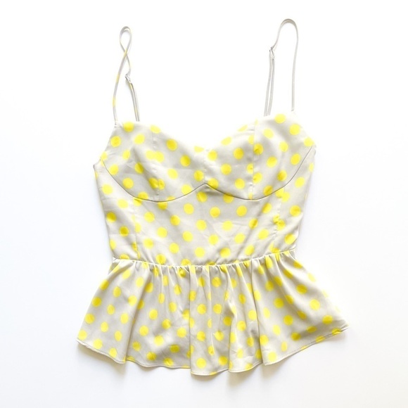 ZARA Polkadot Peplum - Picture 2 of 14